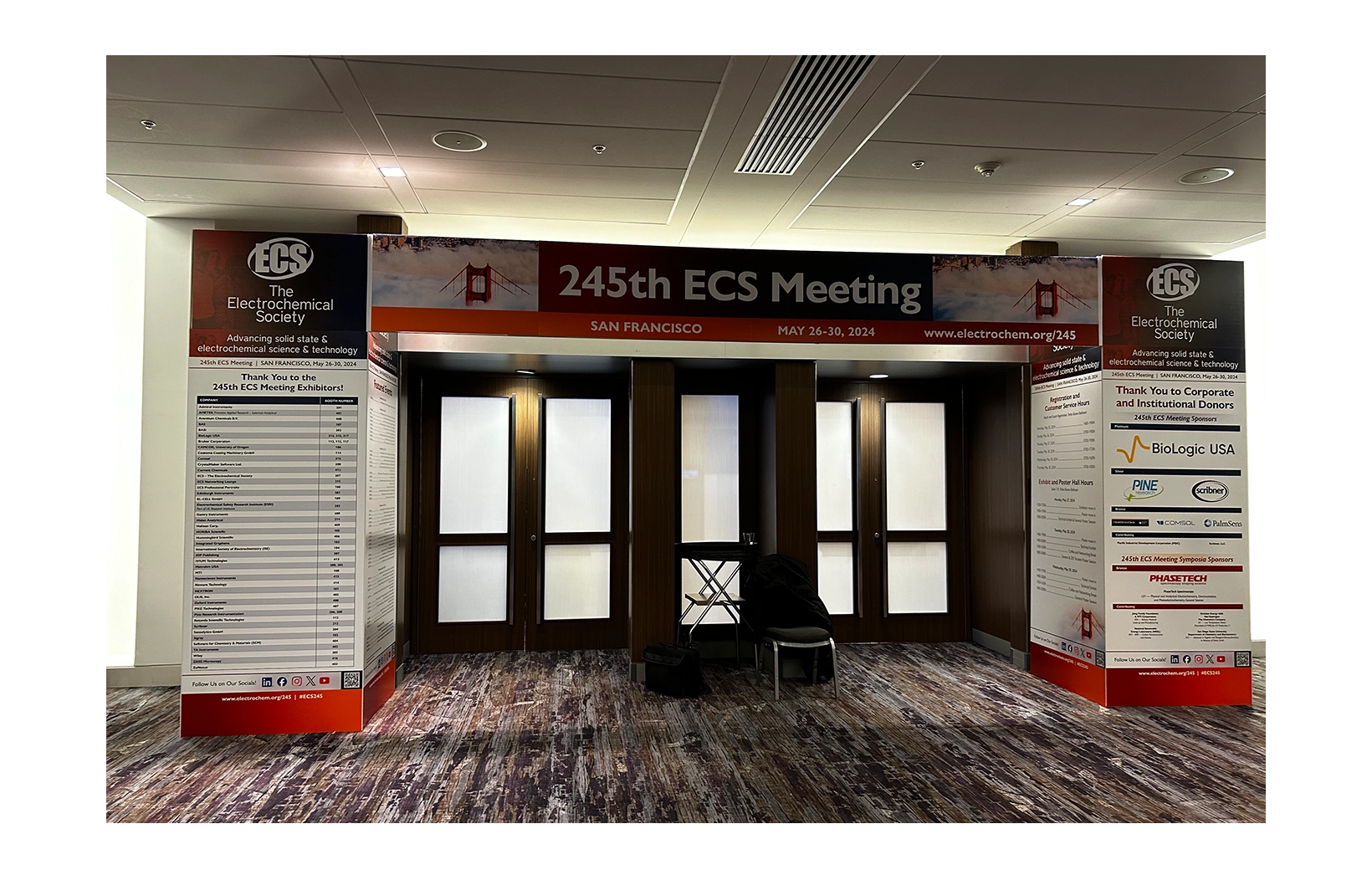 Entrance to 2024 ECS